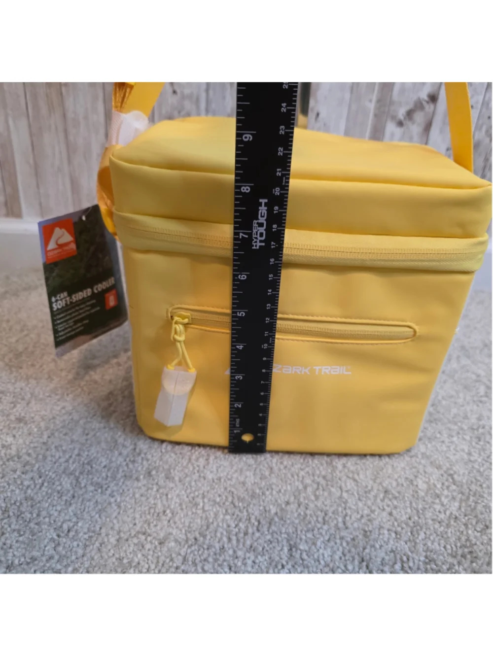 Ozark Trail Unisex 6-Can Soft-Sided Cooler Yellow White